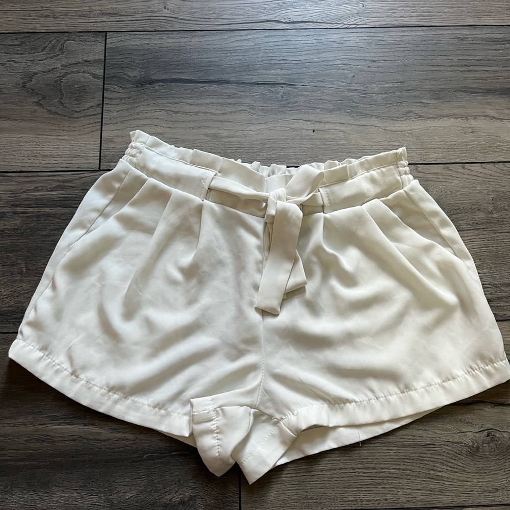 White Shorts
